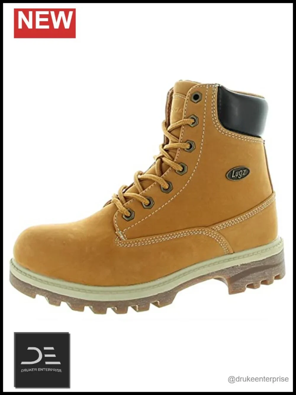 Lugz Women's Winter Boots Water Resistant Memory Foam Lace Up